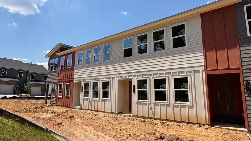 Front Exterior Construction Progress