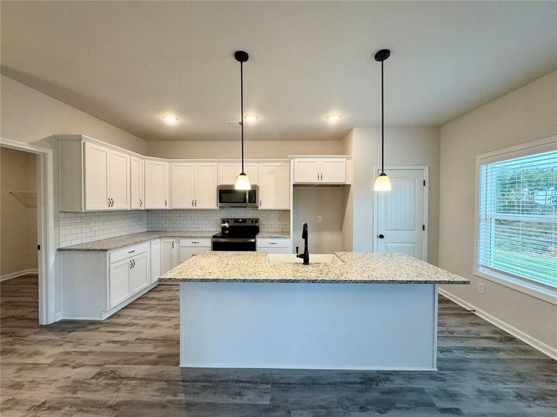 Furnished interior view inside a new home in , Lula (Image 11).