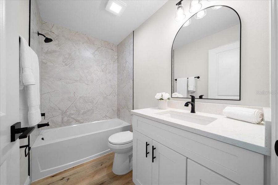 Furnished interior view inside a new home in , Ocala (Image 43).