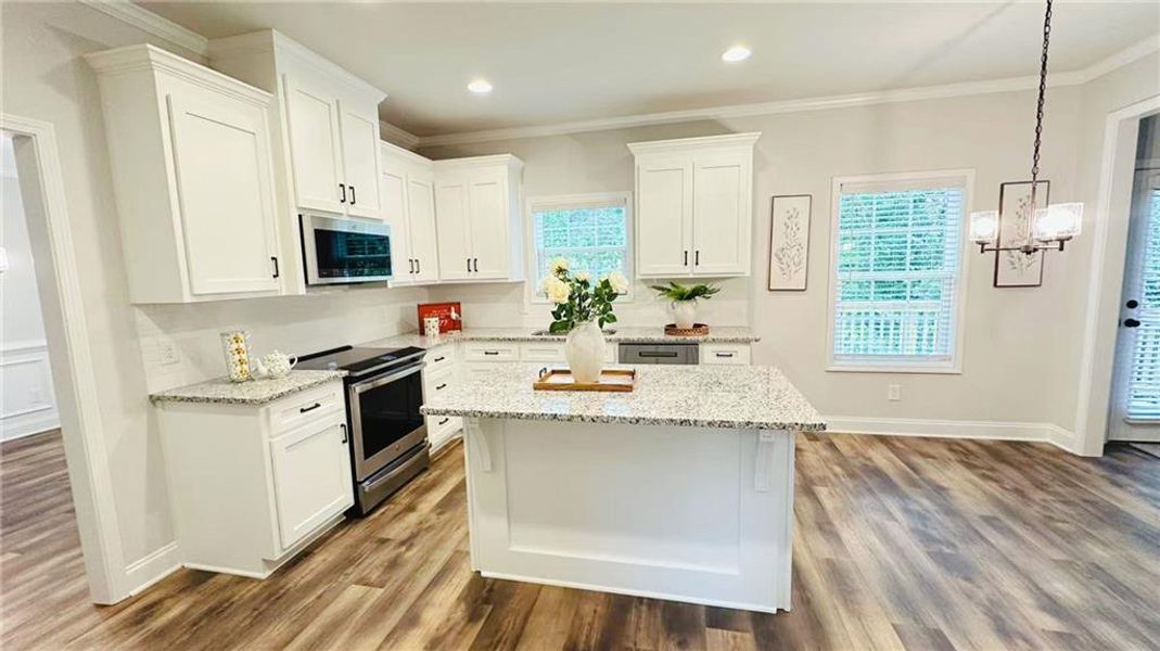 Furnished interior view inside a new home in , Lawrenceville (Image 30).