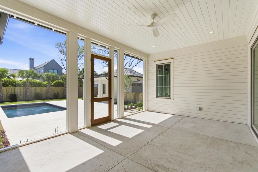 Exterior details and patio area of a home in , Mount Pleasant (Image 34).