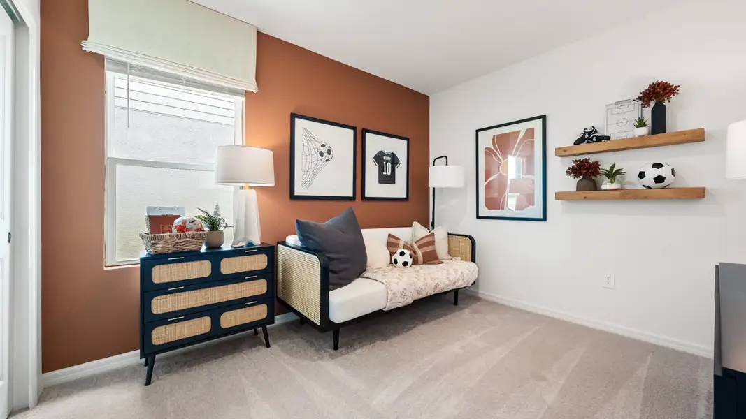 Representative furnished interior of a home built from the Magnolia by Taylor Morrison in Firethorn, Parrish (Image 15).