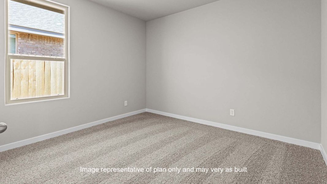 Spacious, unfurnished interior of a new home in Viridian, Lubbock (Image 15).
