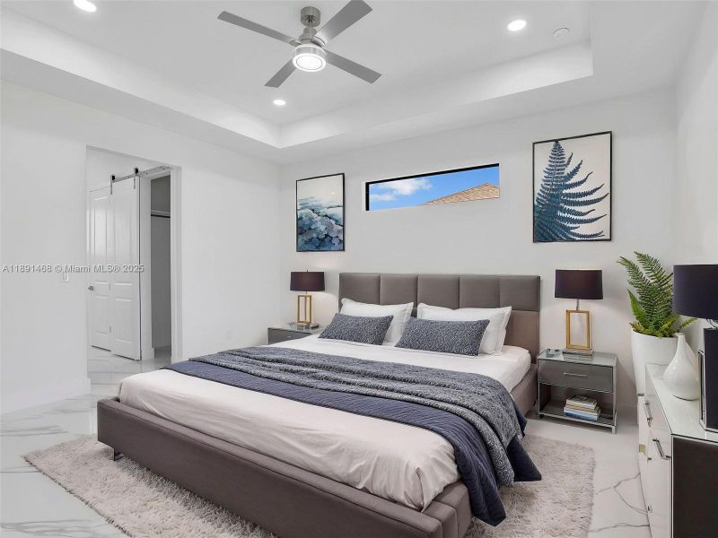 Furnished interior view inside a new home in , Cape Coral (Image 14).