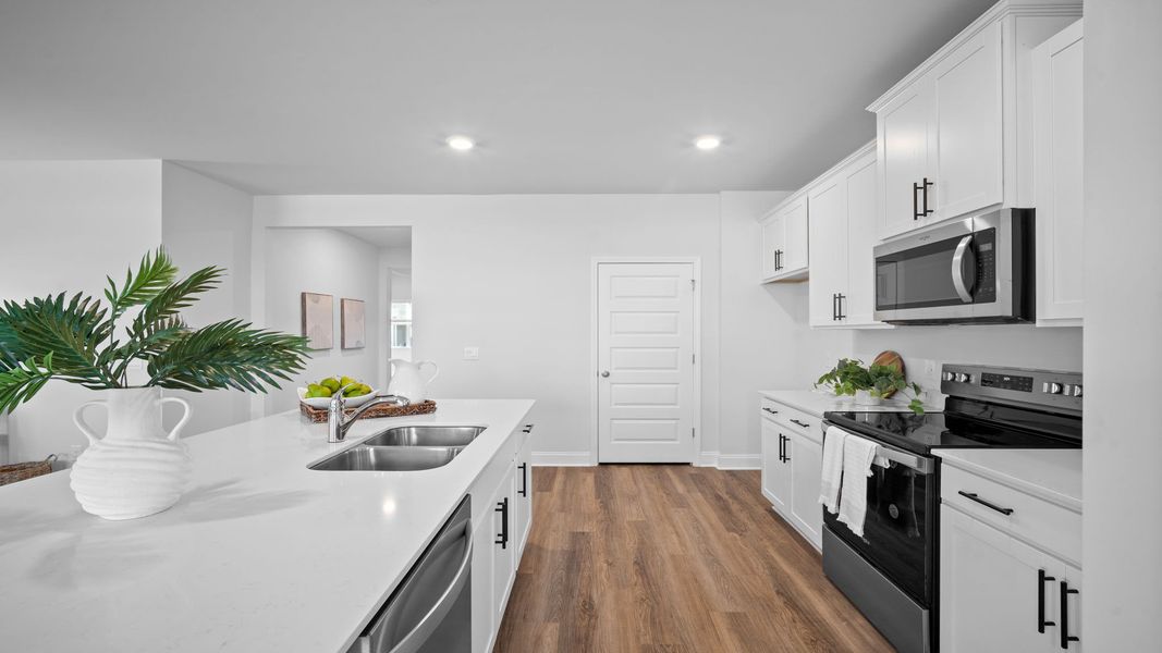 Furnished interior view inside a new home in Palm Ridge, Guyton (Image 9).