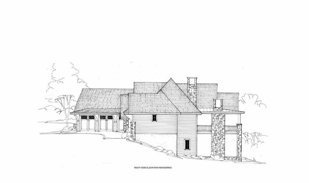 Right Side Elevation Renderings