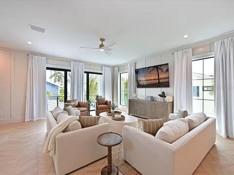 Furnished interior view inside a new home in , Bradenton Beach (Image 13).
