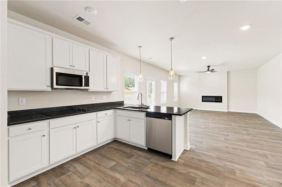 Furnished interior view inside a new home in Fern Dale, Fairburn (Image 7).