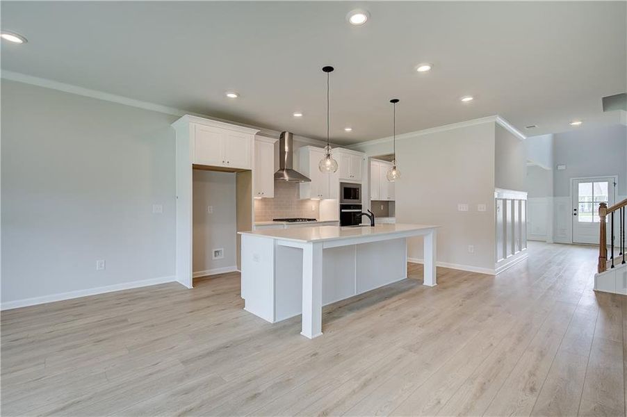 Furnished interior view inside a new home in Kingston, Locust Grove (Image 7).