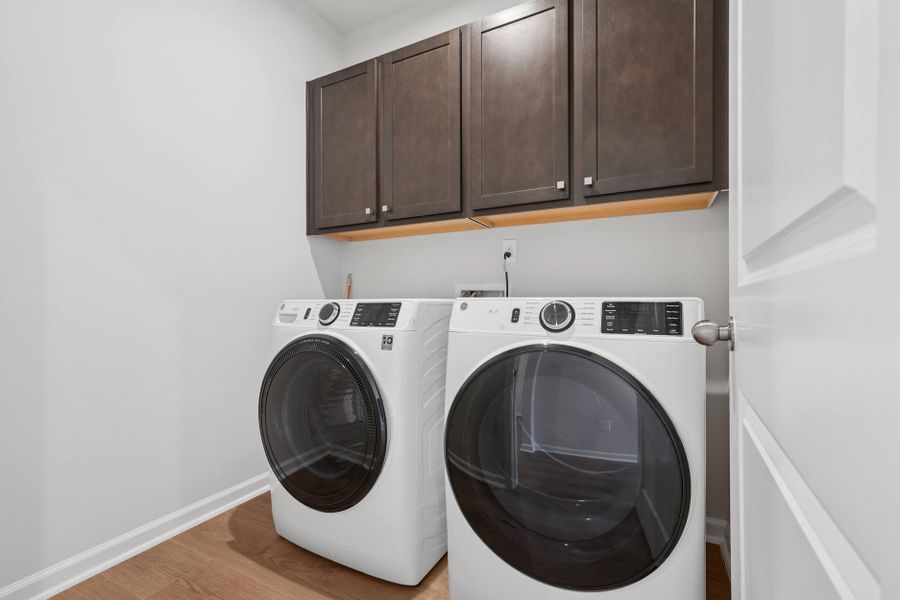 Representative furnished interior of a home built from the Sampson by Tri Pointe Homes in The Townes at NoVi, Pittsboro (Image 27).