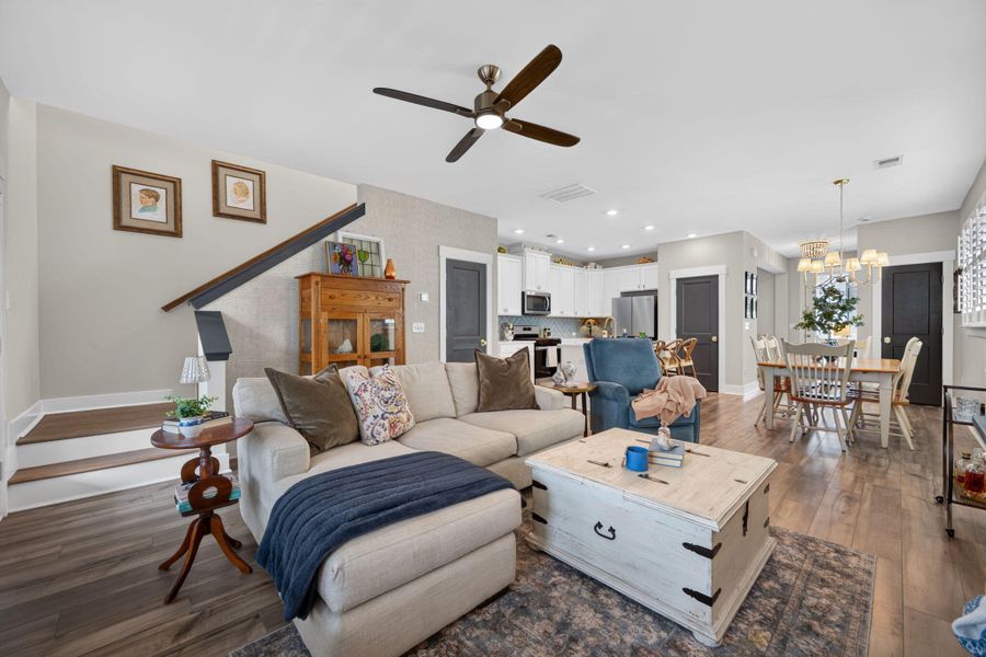 Furnished interior view inside a new home in Nexton - Midtown - The Park Collection, Summerville (Image 17). Furnished interior view inside a new home in Nexton - Midtown - The Park Collection, Summerville (Image 17).