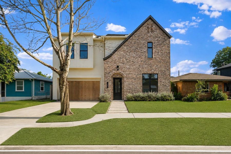 Front exterior of a new home in , Houston, TX, highlighting curb appeal (Image 2). Front exterior of a new home in , Houston, TX, highlighting curb appeal (Image 2).