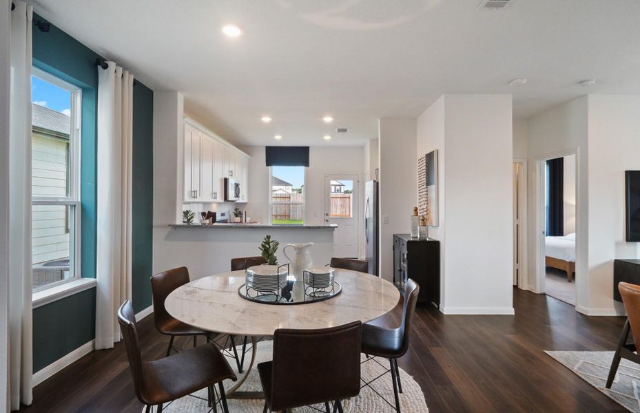 MODEL HOME images may NOT be consistent with the finished product.