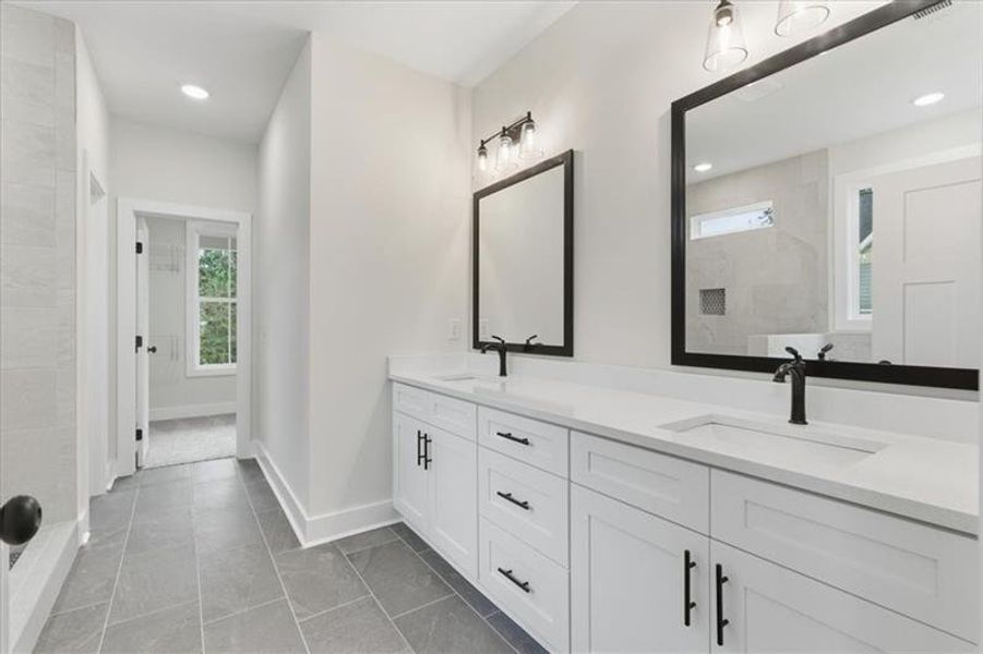 Furnished interior view inside a new home in , Rome (Image 12).