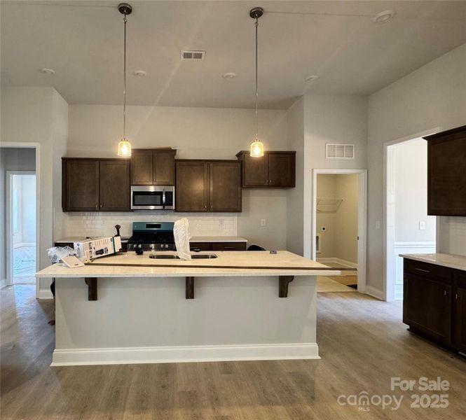 Furnished interior view inside a new home in Lauren Pines, York (Image 8).