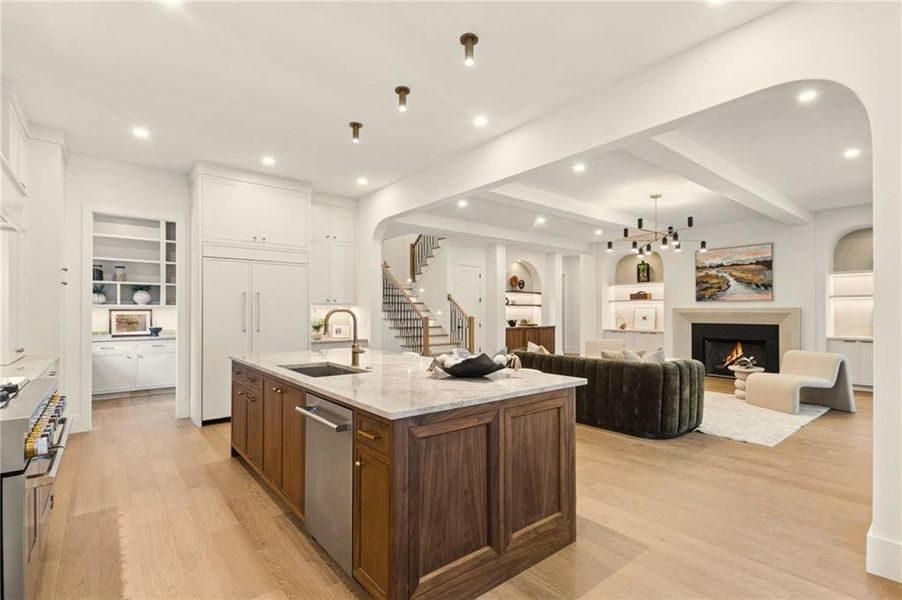 Furnished interior view inside a new home in , Brookhaven (Image 54).