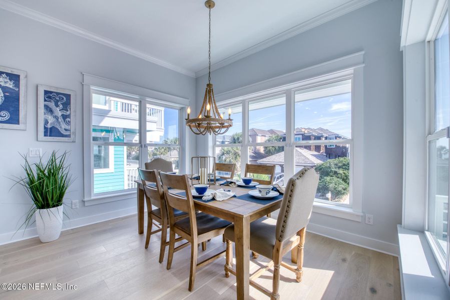 Furnished interior view inside a new home in , Jacksonville Beach (Image 10).