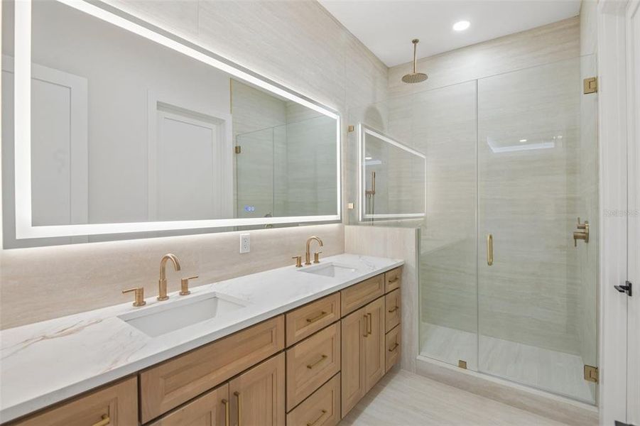 Furnished interior view inside a new home in , Tarpon Springs (Image 18). Furnished interior view inside a new home in , Tarpon Springs (Image 18).