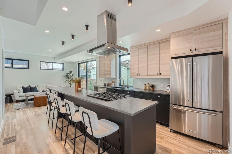 Furnished interior view inside a new home in , Denver (Image 18). Furnished interior view inside a new home in , Denver (Image 18).
