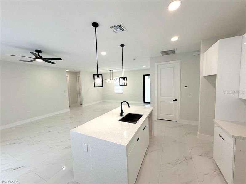 Furnished interior view inside a new home in , Lehigh Acres (Image 11).