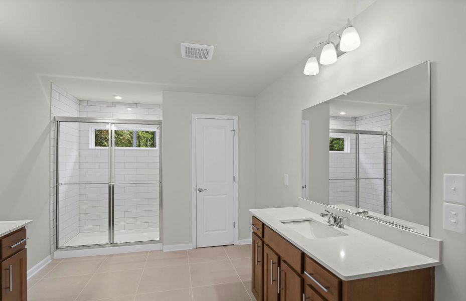 Furnished interior view inside a new home in Ansley Towns, Cumming (Image 8).