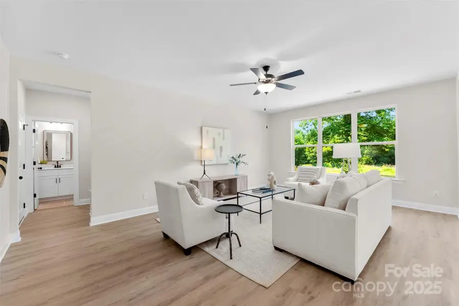 Furnished interior view inside a new home in , Charlotte (Image 7).