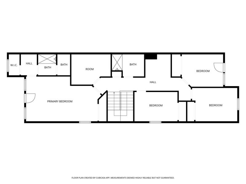 2D floor plan layout of this home in , Houston, TX (Image 3).