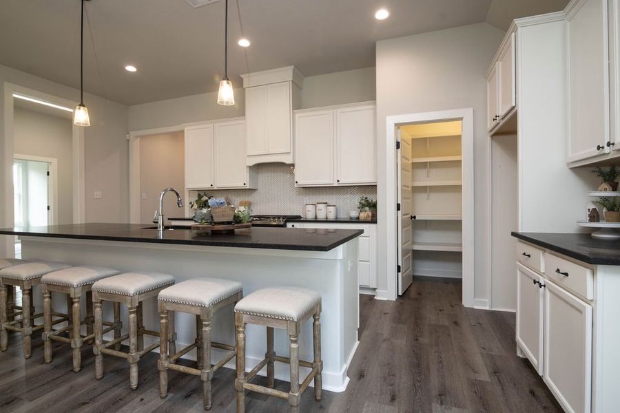 Representative furnished interior of a home built from the The Laurel by Avonley Homes in Greens Prairie Reserve, College Station (Image 7).