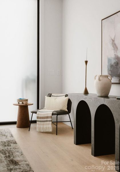 Furnished interior view inside a new home in , Charlotte (Image 14).