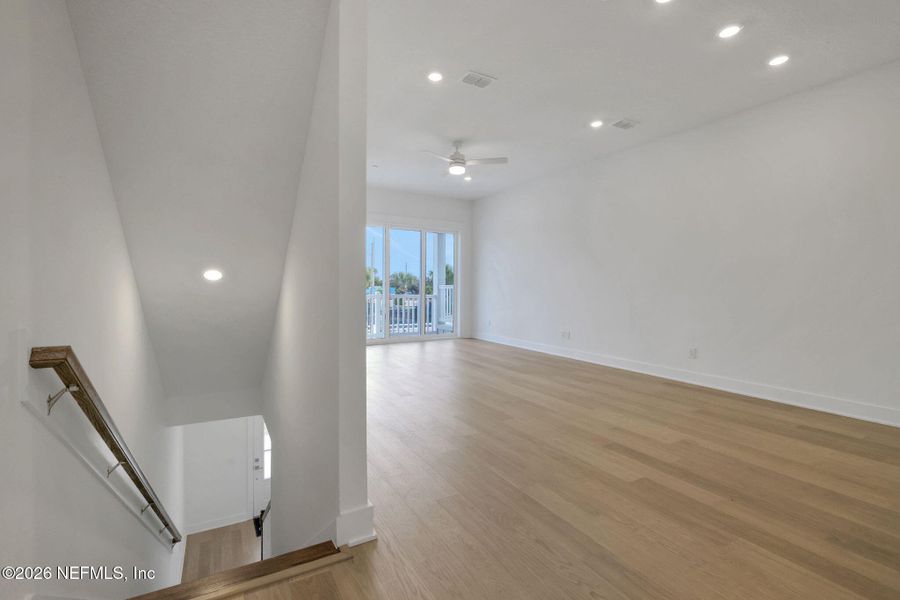 Spacious, unfurnished interior of a new home in North Beach Townhomes, Jacksonville Beach (Image 19).