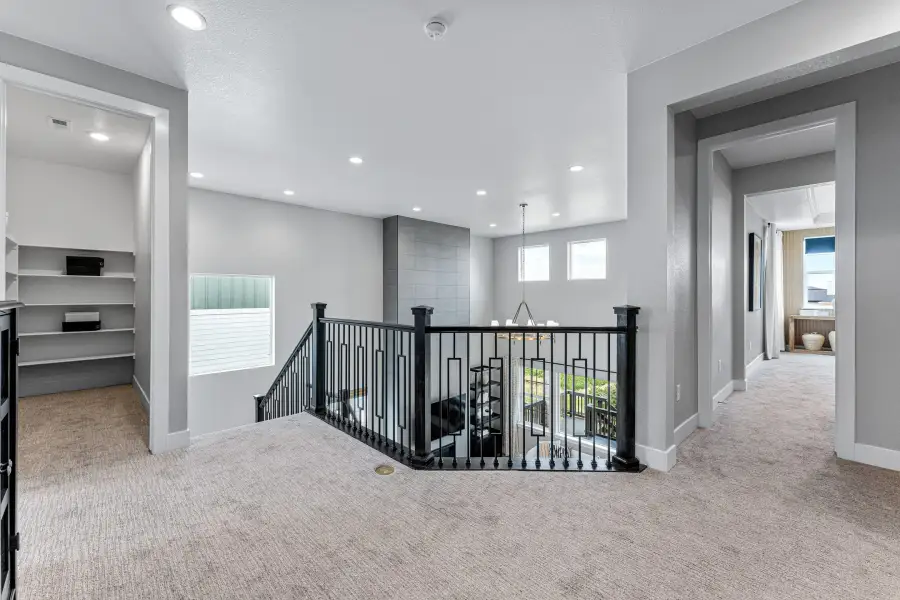 Furnished interior view inside a new home in Macanta, Castle Rock (Image 22).