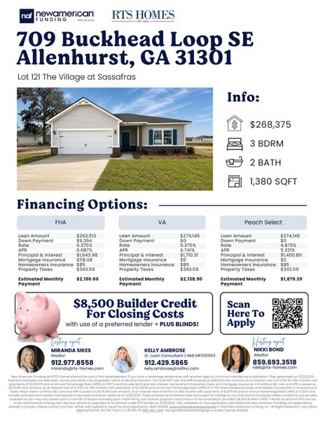 2D floor plan layout of this home in The Village at Sassafras, Allenhurst, GA (Image 5). 2D floor plan layout of this home in The Village at Sassafras, Allenhurst, GA (Image 5).