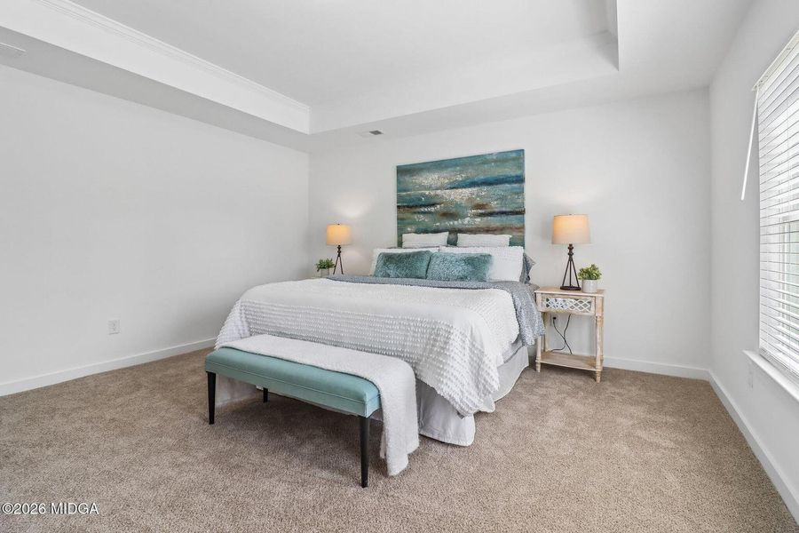 Furnished interior view inside a new home in Robins Estates, Warner Robins (Image 31).