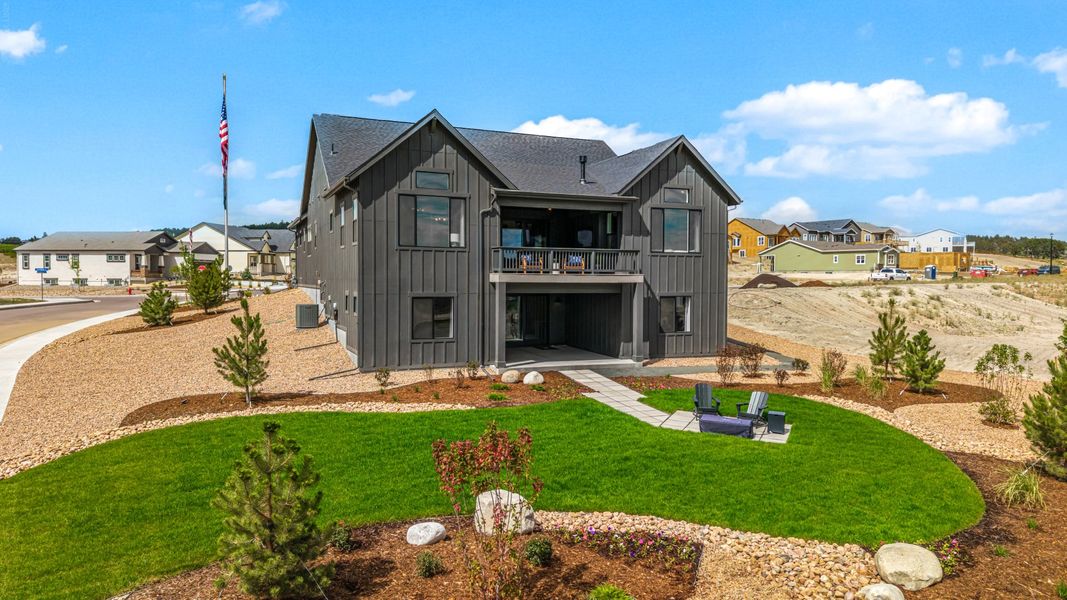 Representative exterior photo of a completed home built from the Glen Eyrie by Scott Felder Homes in Jackson Creek, Monument, CO (Image 31). Representative exterior photo of a completed home built from the Glen Eyrie by Scott Felder Homes in Jackson Creek, Monument, CO (Image 31).