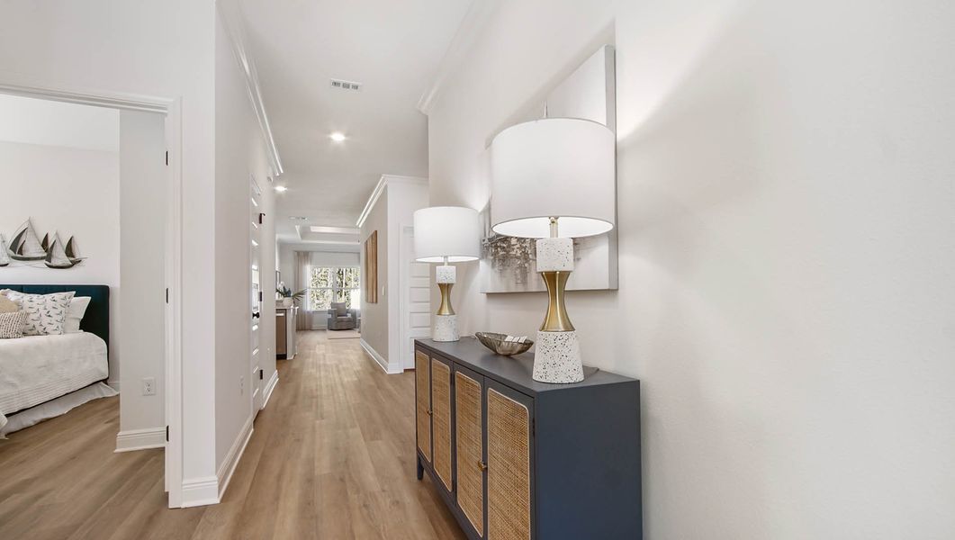 Furnished interior view inside a new home in Nellie Preserve, Santa Rosa Beach (Image 5).