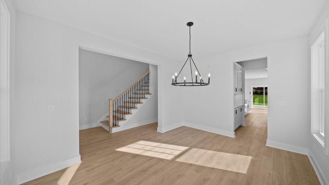 Furnished interior view inside a new home in Woodglen, Piedmont (Image 6).