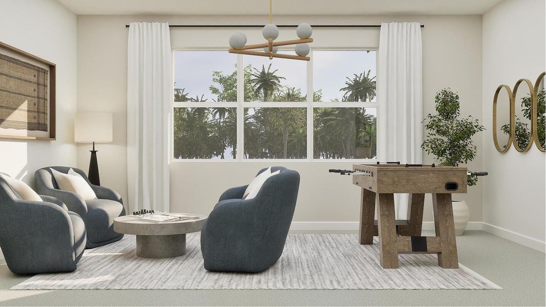 Furnished interior view inside a new home in Lotis Wellington: The Promenade Collection, Wellington (Image 16).