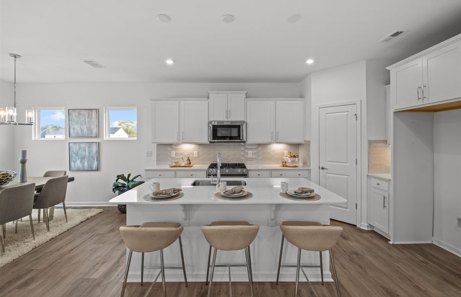 Open Kitchen with Island