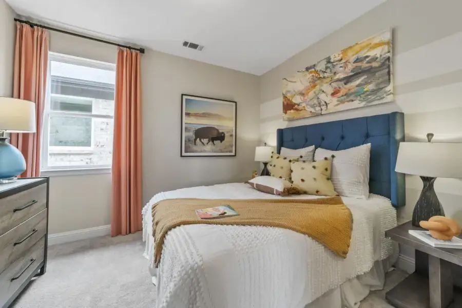 Representative furnished interior of a home built from the Melrose by Landon Homes in Lexington Frisco, Frisco (Image 25).