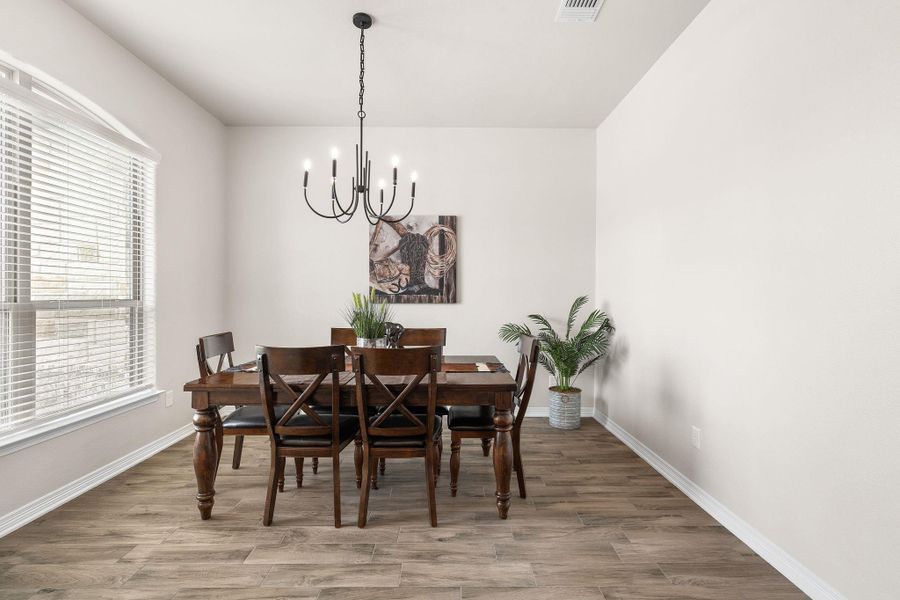 Furnished interior view inside a new home in , Temple (Image 11).