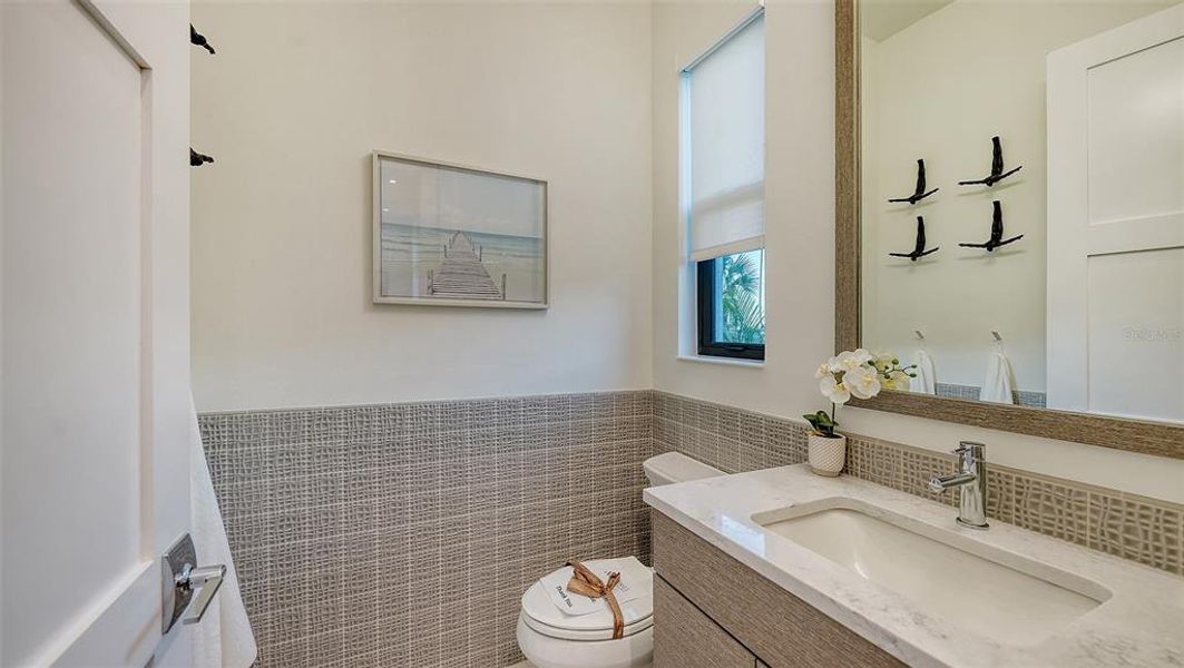 Furnished interior view inside a new home in Wild Blue at Waterside, Sarasota (Image 50).