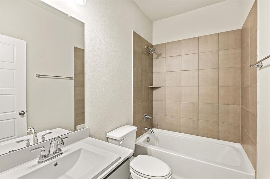 Furnished interior view inside a new home in , Forney (Image 10).