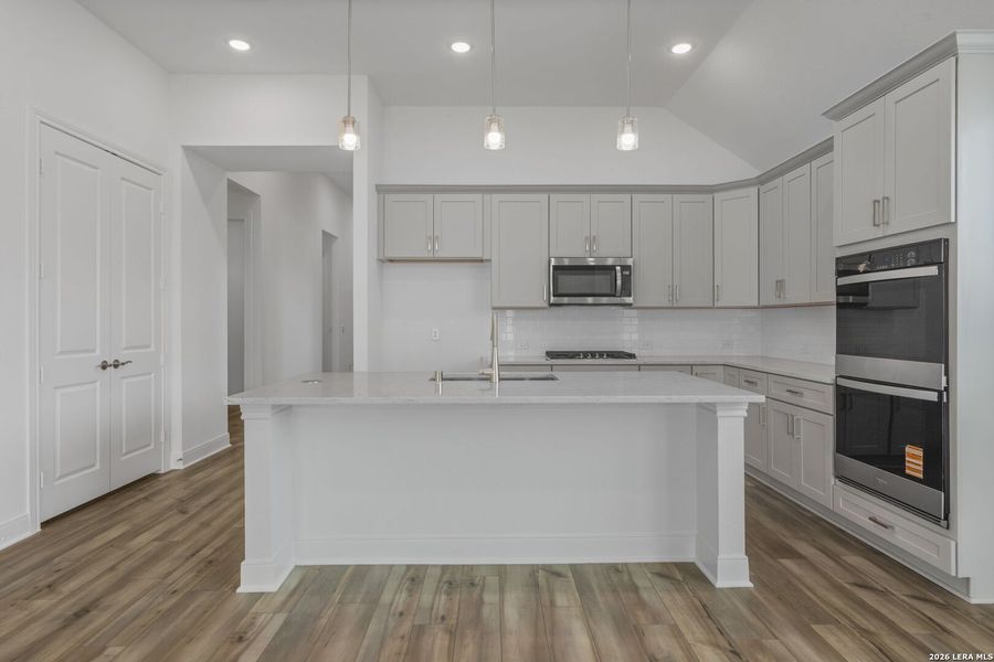 Furnished interior view inside a new home in , San Antonio (Image 4).