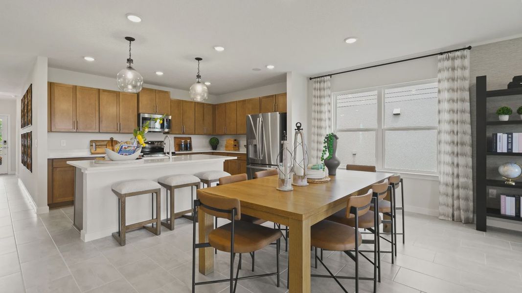 Castaway Floor Plan Open Concept Living Space with a Dining Area