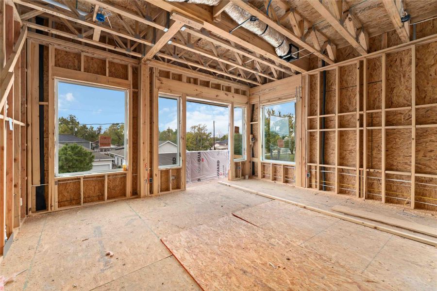 In-progress construction of a new home in , Houston, TX (Image 10).