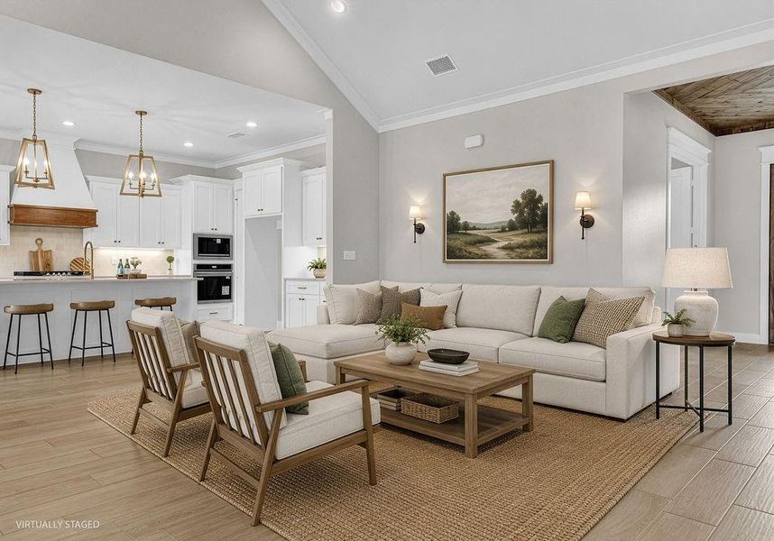 Furnished interior view inside a new home in , Tyler (Image 6).