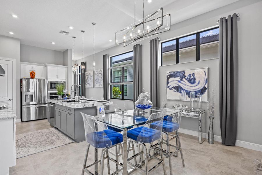 Furnished interior view inside a new home in , Port St. Lucie (Image 13). Furnished interior view inside a new home in , Port St. Lucie (Image 13).