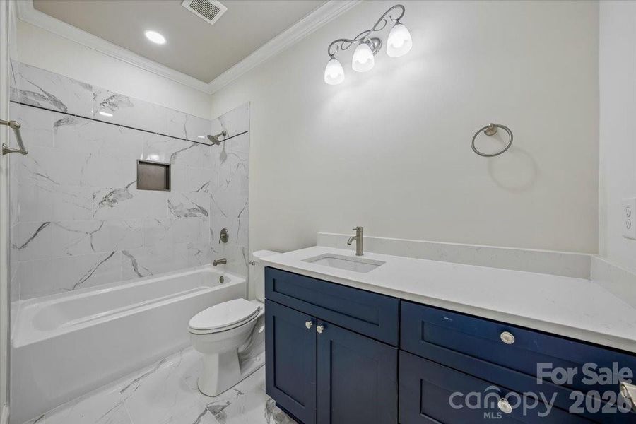 Furnished interior view inside a new home in , Waxhaw (Image 37).