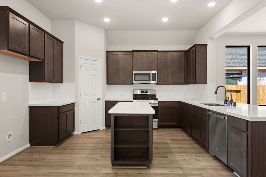 Construction progress - kitchen