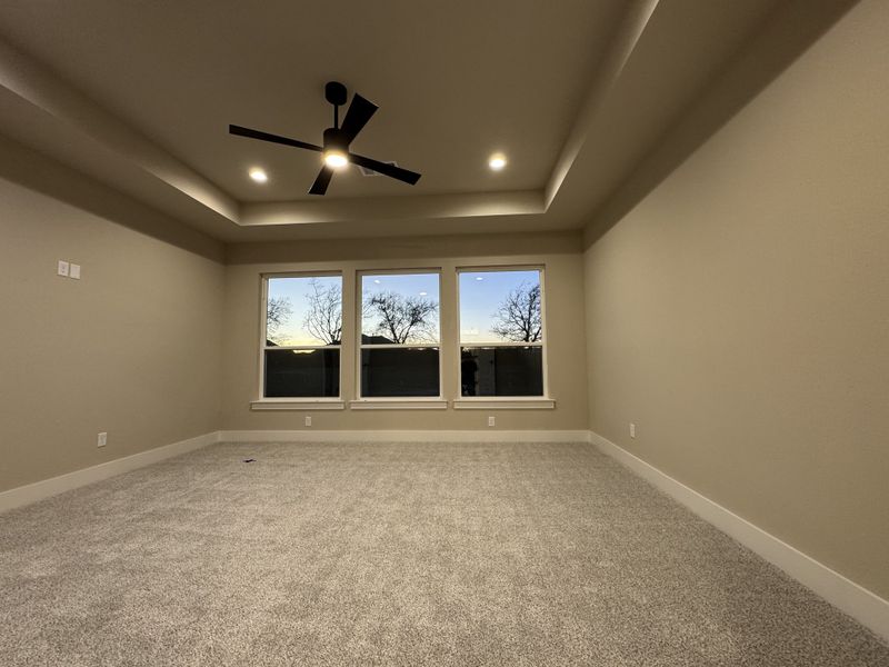 Spacious, unfurnished interior of a new home in Coyote Crossing, Godley (Image 11). Spacious, unfurnished interior of a new home in Coyote Crossing, Godley (Image 11).